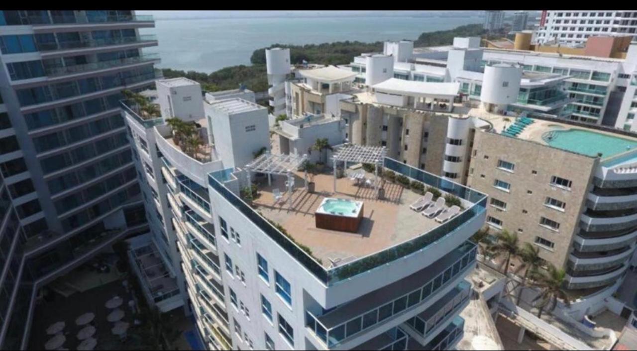 Luxury Apartment, Sector Morros, Vista Y Salida Al Mar Edificio Sunshine Cartagena Exterior foto