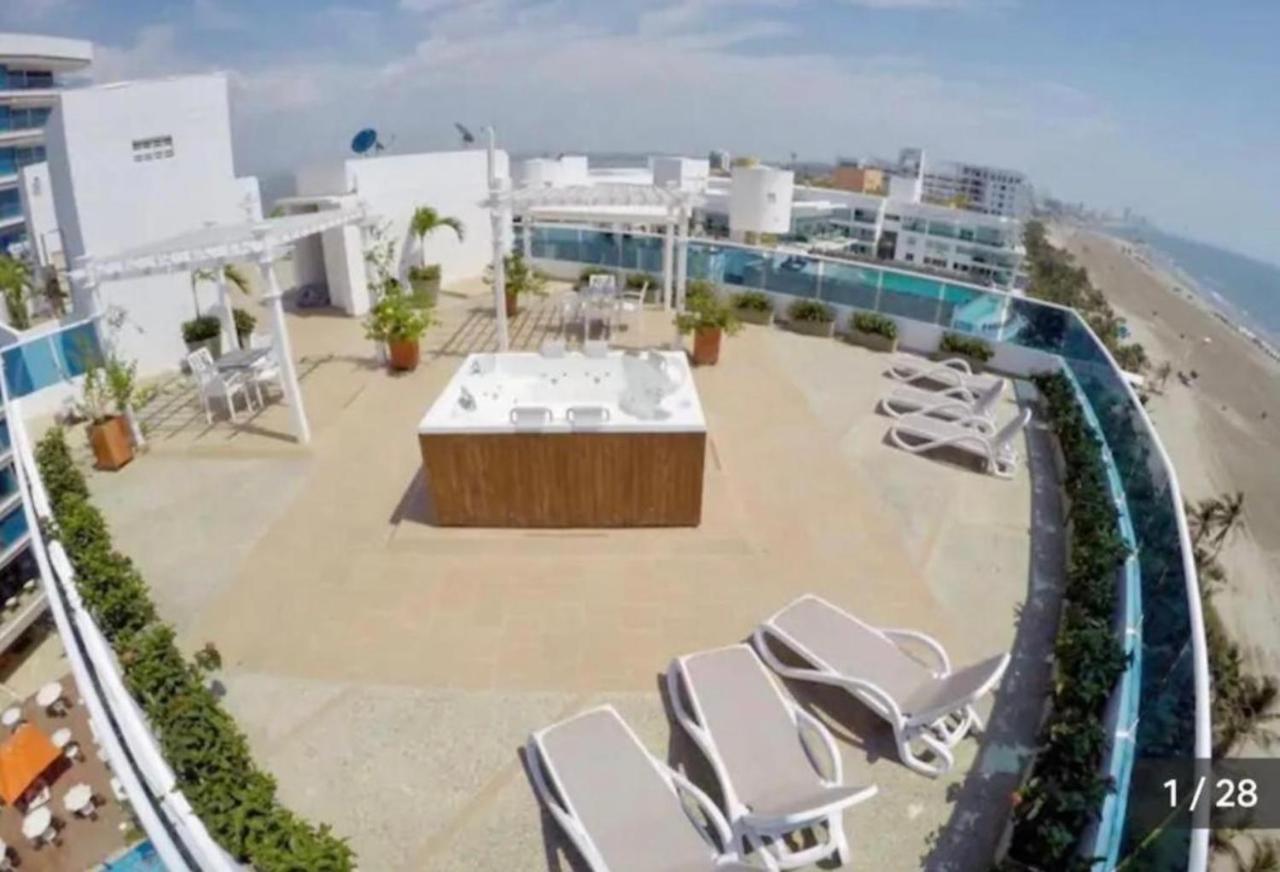 Luxury Apartment, Sector Morros, Vista Y Salida Al Mar Edificio Sunshine Cartagena Exterior foto