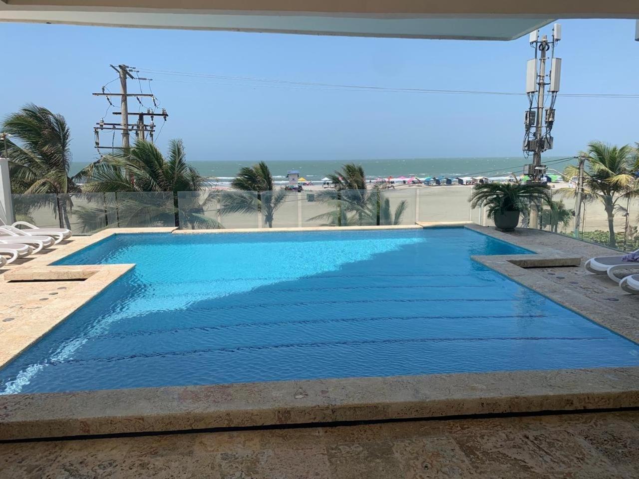 Luxury Apartment, Sector Morros, Vista Y Salida Al Mar Edificio Sunshine Cartagena Exterior foto
