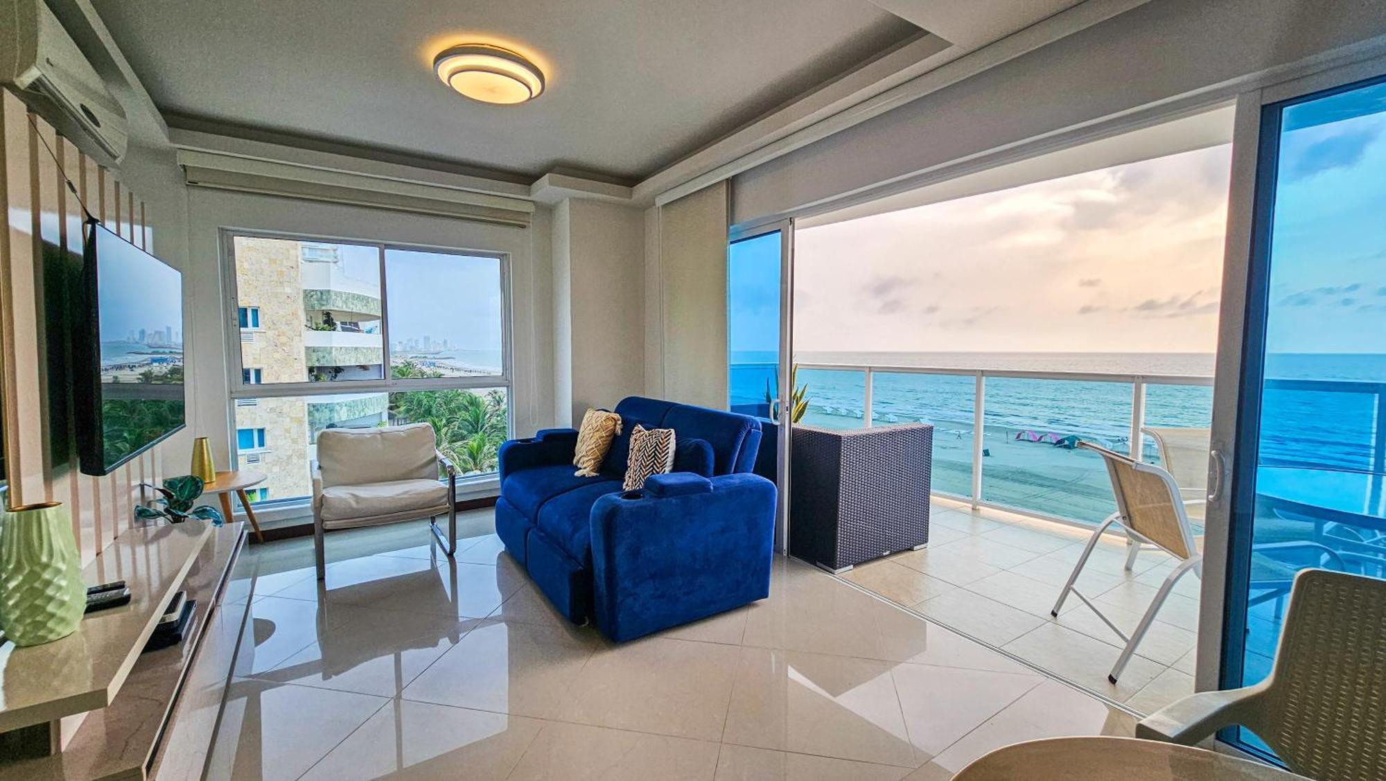 Luxury Apartment, Sector Morros, Vista Y Salida Al Mar Edificio Sunshine Cartagena Exterior foto